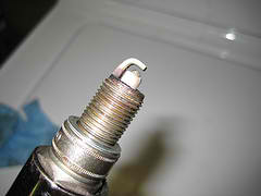 Used spark plug